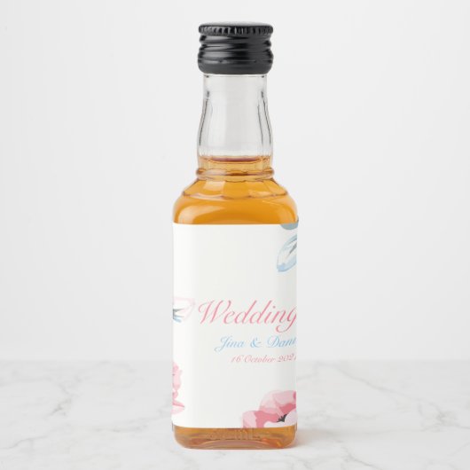 fluistertuin likeurfles etiket (Voorkant)