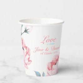 fluistertuin papieren bekers