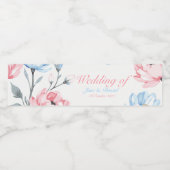 fluistertuin waterfles etiket (Enkel label)