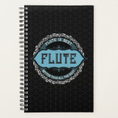 Fluit Beste Muziek Nota Cirkel Planner (Voorkant)