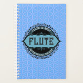 Fluit Beste Muziek Nota Cirkel Planner (Voorkant)