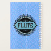Fluit Beste Muziek Nota Cirkel Planner (Achterkant)