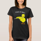 Fluit Chick Afstuderen T-shirt (Voorkant)