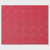 Fluit Crosshatch inpakpapier (Vlak)