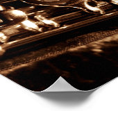 Fluit Foto Poster (Hoek)