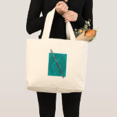 fluit grote tote bag (Voorkant (product))