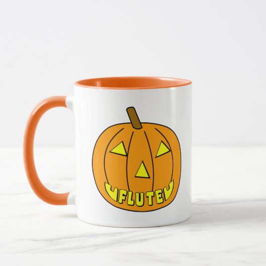 Fluit Halloween Pompoen Mok (Links)