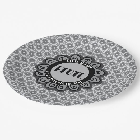 Fluit is het beste papieren bordje (Gekanteld)