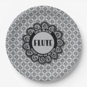 Fluit is het beste papieren bordje (Voorkant)