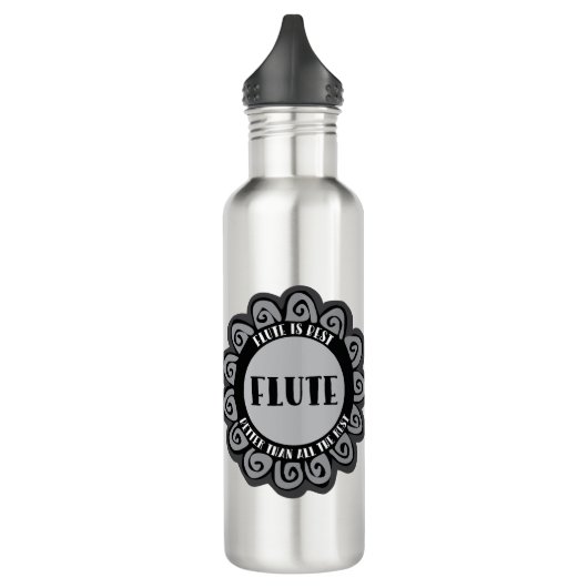 Fluit is het beste waterfles  (Links)