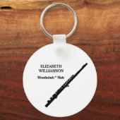 FLUIT Klasse van 2026 Marching Band Sleutelhanger (Achterkant)