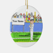 Fluit - Mannelijk Keramisch Ornament (Rechts)