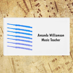 Fluit Rainbow Blue Personalize Naambadge