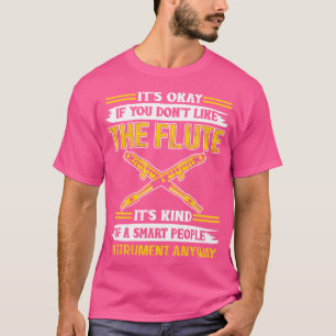 Fluit Shirt Grappig Ik hou van de fluit