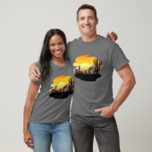 Fluit Spelen Desert Kokopelli T-shirt (Unisex)