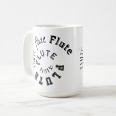 Fluit Spiraaltekst Koffiemok (Voorkant links)