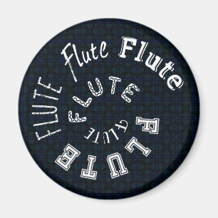 Fluit Spiraaltekst Magneet