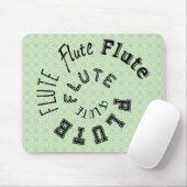 Fluit Spiraaltekst Muismat (Met muis)
