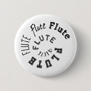 Fluit Spiraaltekst Ronde Button 5,7 Cm