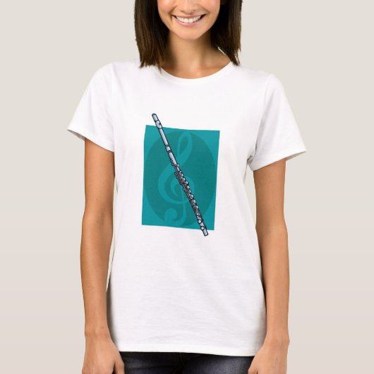 fluit t-shirt (Voorkant)