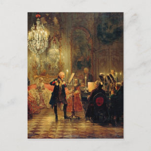 Fluitconcert met Frederik de Grote Briefkaart