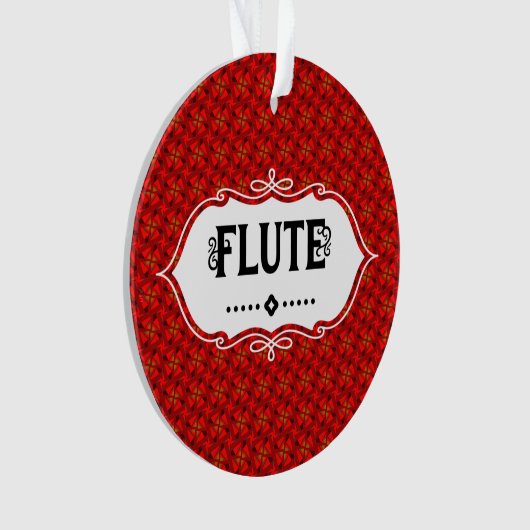 Fluitembleem Ornament (voorkant)