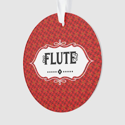 Fluitembleem Ornament (voorkant)