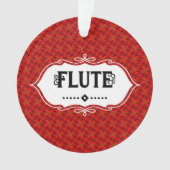 Fluitembleem Ornament (voorkant)