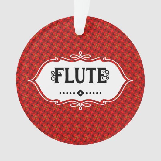 Fluitembleem Ornament (voorkant)