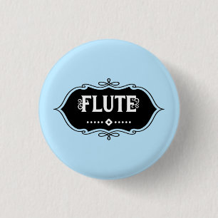 Fluitembleem Ronde Button 3,2 Cm