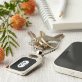 Fluitembleem Sleutelhanger (Zijkant)