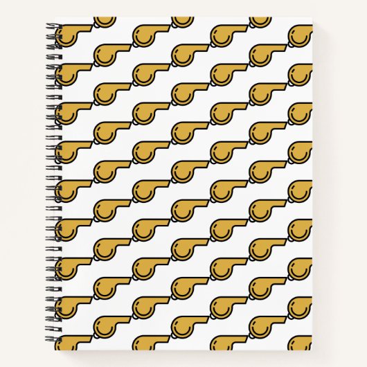 fluiten notitieboek (Voorkant)