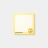 Fluitend Gezicht met Lachende Ogen Post-it® Notes (Voorkant)