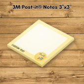 Fluitend Gezicht met Lachende Ogen Post-it® Notes