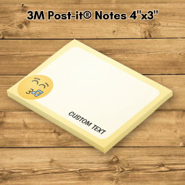 Fluitend Gezicht met Lachende Ogen Post-it® Notes