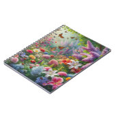 Fluitende bloem notitieboek (Linkerzijde)