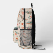 Fluitende momenten: Moth Magic Bedrukte Rugzak (Rechts)