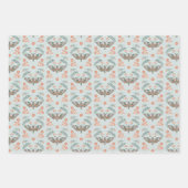 Fluitende momenten: Moth Magic Inpakpapier Vel (Voorkant 2)