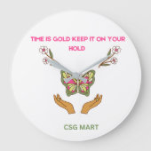 "Fluitende uurwerk" Grote Klok (Voorkant)