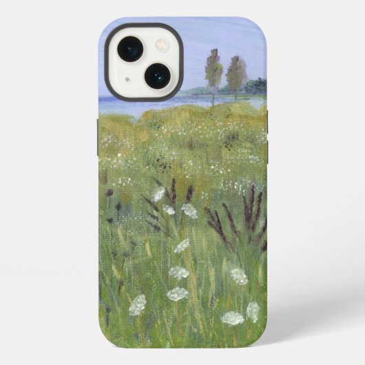 Fluitenkruid iPhone Hoesje (Achterkant)