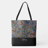 fluitfles tote bag (Voorkant)