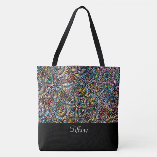 fluitfles tote bag (Voorkant)