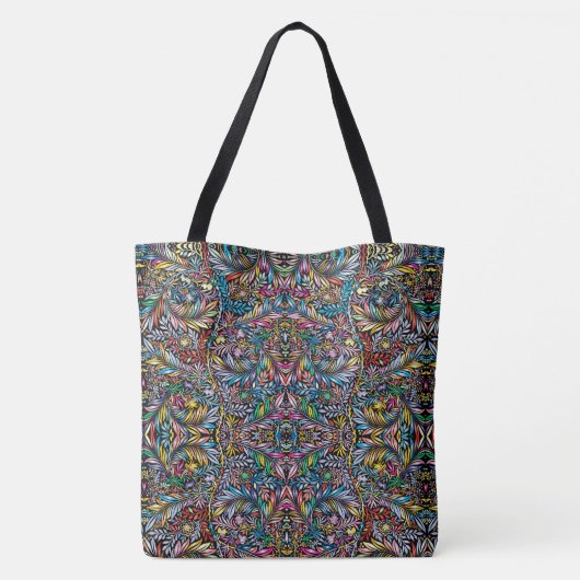 fluitfles tote bag (Achterkant)