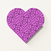 Fluitinstrument Hart Notitieboek (Achterkant)