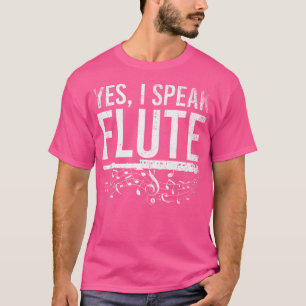 Fluitist Idee Orkest Muziek Fluit T-shirt