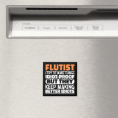 Fluitist probeert dingen grappig te maken Fluitspe Magneet (Insitu (Vaatwasser))
