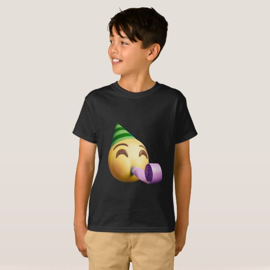 fluitje Smile Face T-shirt (Voorkant volledig)