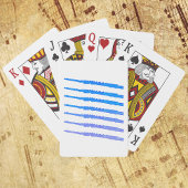 fluitpatroon ombre pokerkaarten