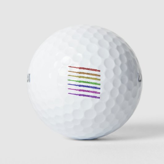fluitregenboog golfballen (Voorkant)