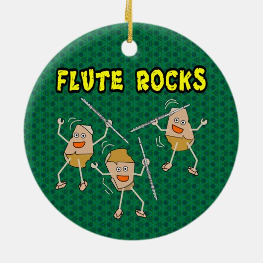 Fluitrotsen Keramisch Ornament (Achterkant)